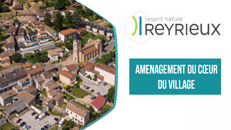 Aménagement du coeur du village : retransmission et support de la réunion publique du 22 juin 2024