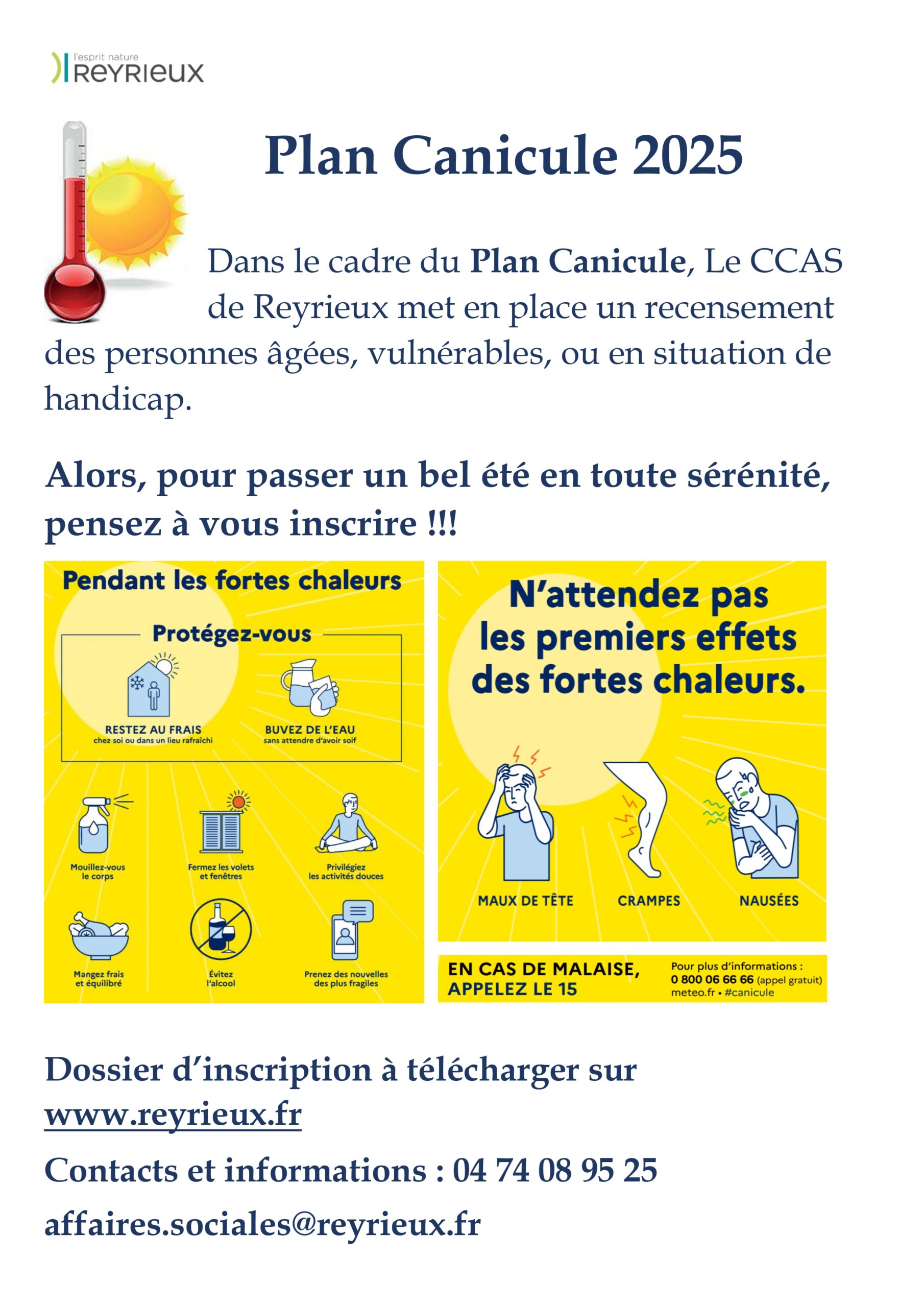 Plan Canicule 2025