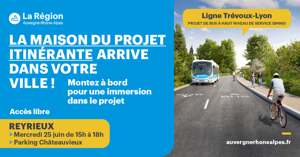 Ligne BHNS Trévoux-Lyon 