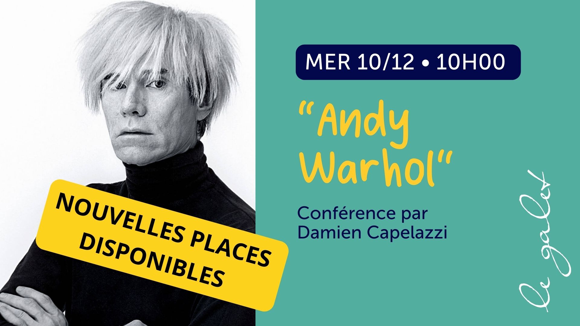 “Andy Warhol” par Damien CAPELAZZI
