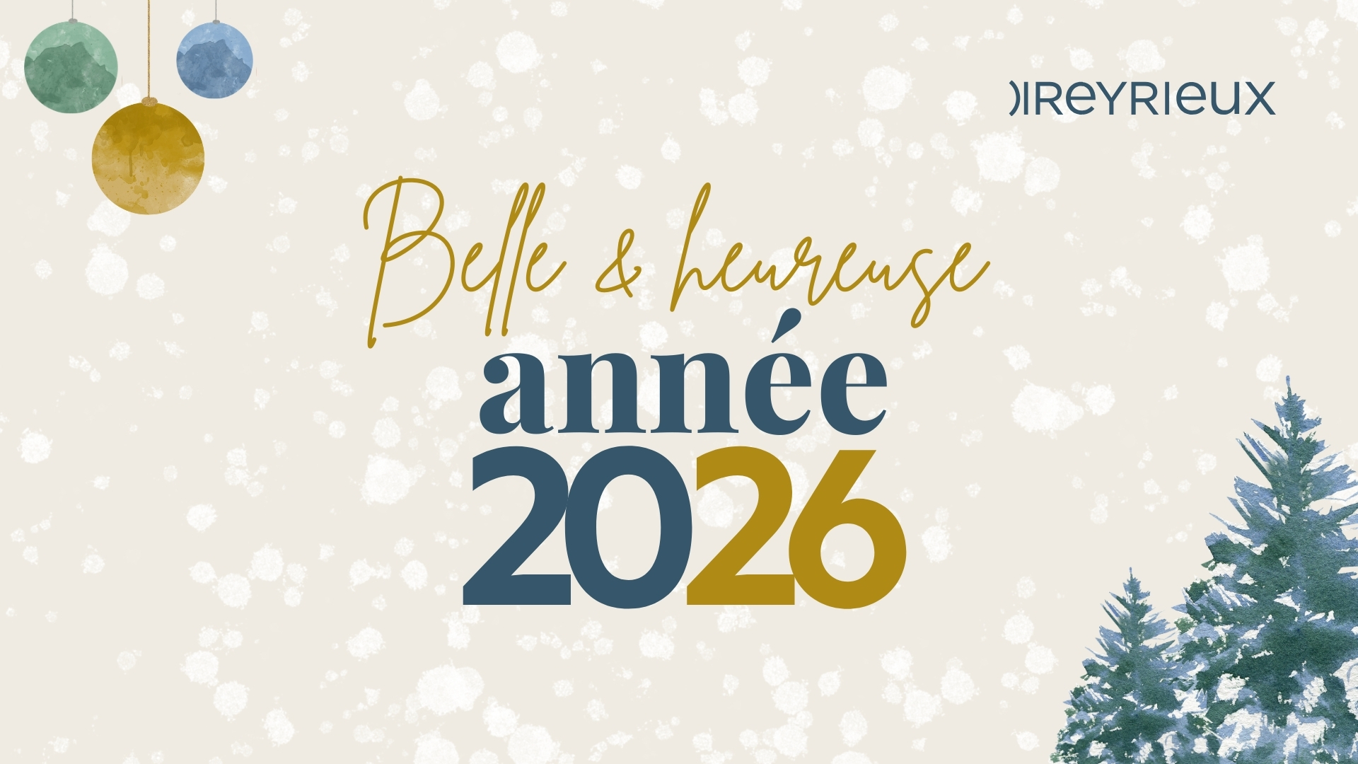 Belle & heureuse année 2026