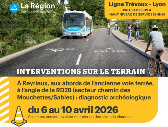 Diagnostic archéologique sur la commune : intervention du 6 au 10 avril 2026